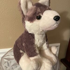 Animal Planet Wolf Husky Plush